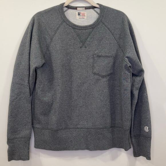 TODD SNYDER x CHAMPION pull-over sweatshirt in gray - medium - Picture 1 of 12